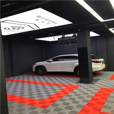 豫北景龙供应车展专用高分子拼接格栅/40*40