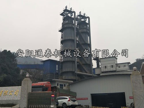 单座日产200T自动化环保石灰竖窑