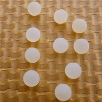 Solid silica gel ball