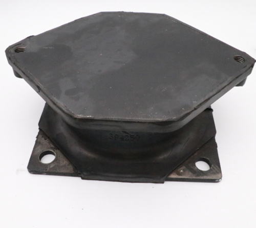 Road roller shock absorber