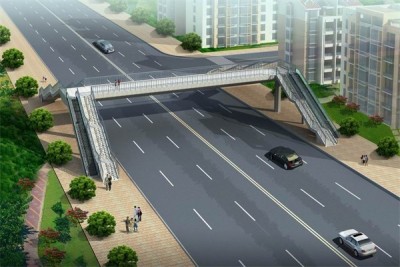 郑州建设西路过街天桥