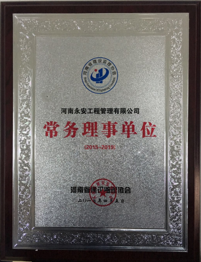 河南省建设监理协会常务理事单位