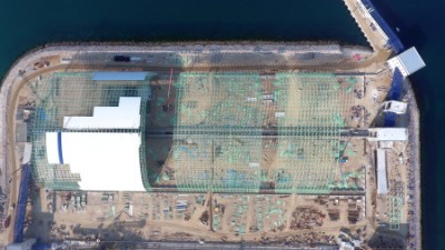 中国能源建设集团浙江火电建设有限公司土耳其超超临界燃煤电站工程-干煤棚封闭