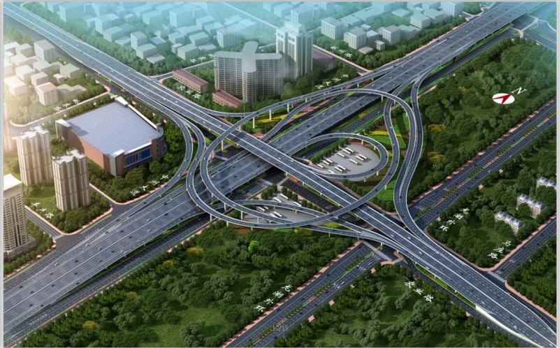 郑州市农业路快速通道工程(雄鹰东路-金源东街)直线段与互通立交项目