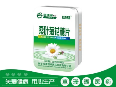 桑叶菊花糖片