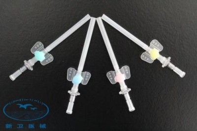 一次性使用直通加药口型留置针
