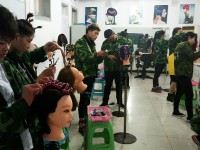 安阳美容美发培训课堂实拍