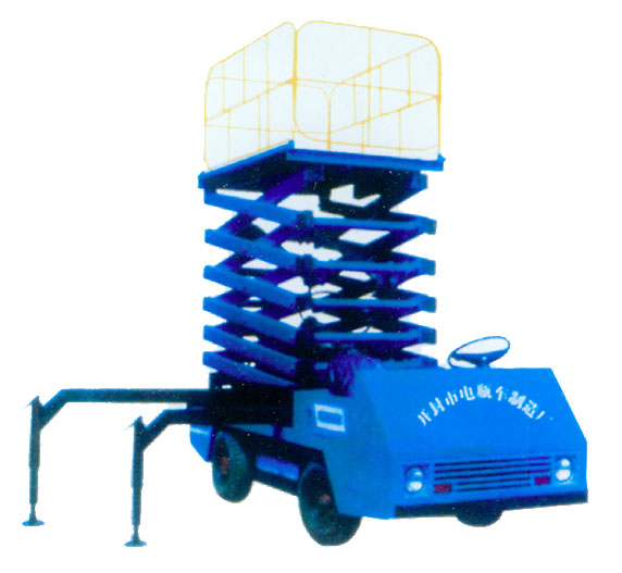 电瓶车式液压升降平台