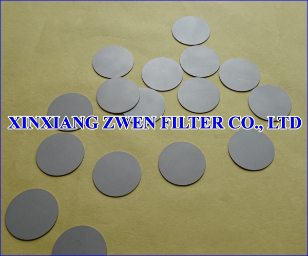 Titanium Filter Disc