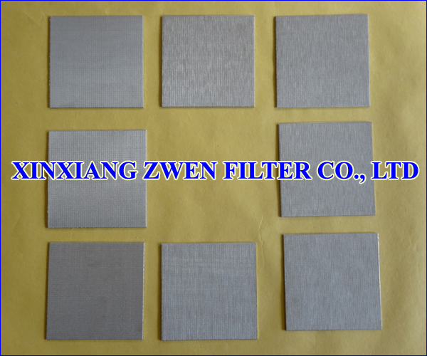 Sintered Mesh Filter Sheet