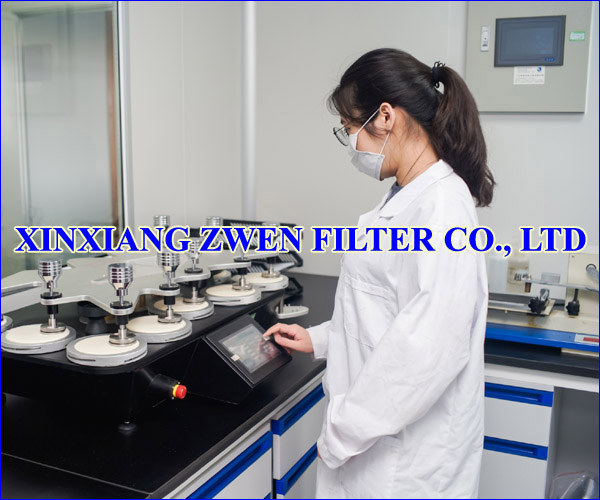 XINXIANG ZWEN FILTER CO.,LTD PERMEABILITY TEST