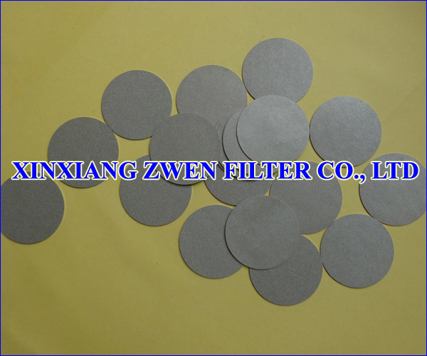 SS Porous Filter Disc