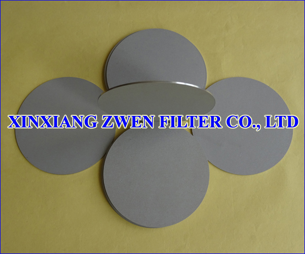 Titanium Porous Filter Disc