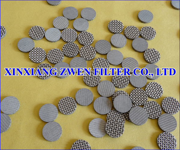 Sintered Mesh Disc