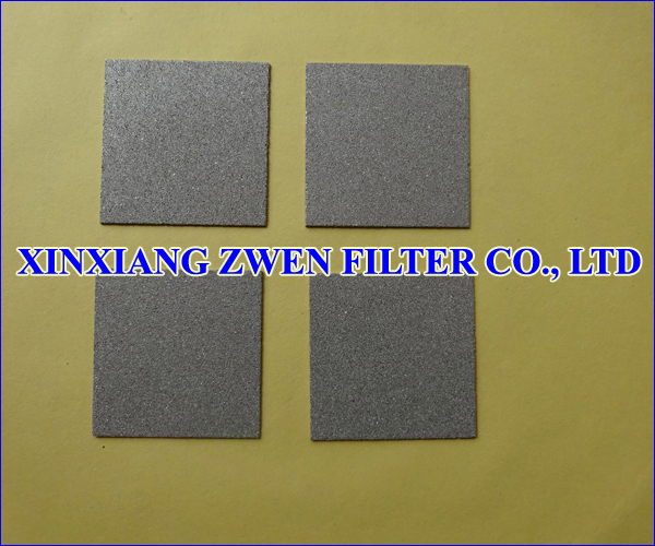 Titanium Porous Filter Sheet