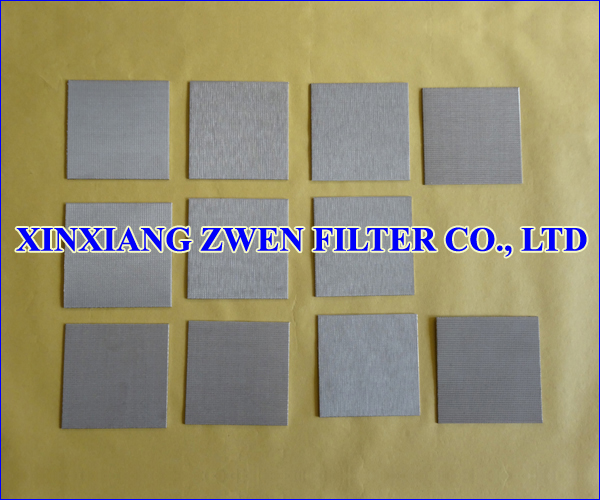 Metal Porous Filter Sheet