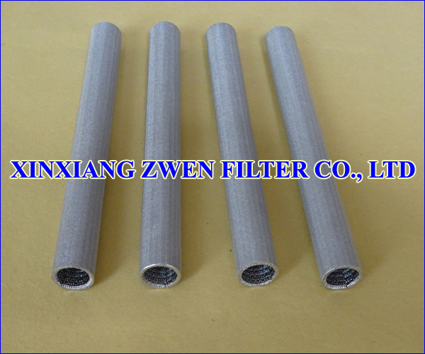 Stainless Steel Porous Filter Tube