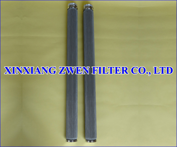 Pleated Stainless Steel Filter Cartridge