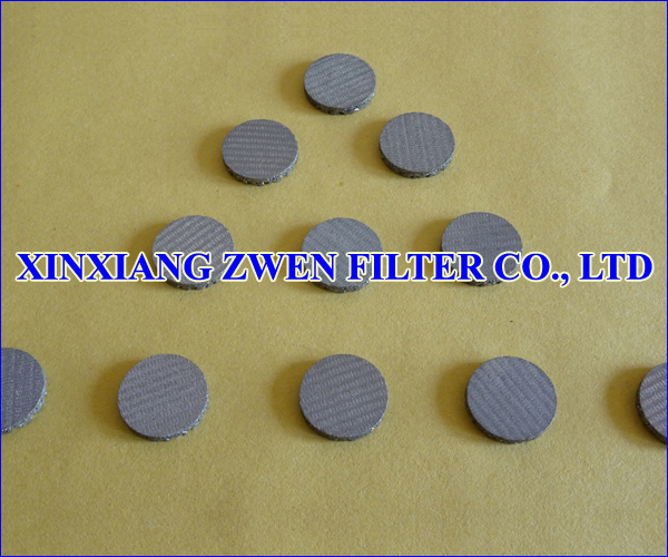 Multilayer Sintered Filter Disc