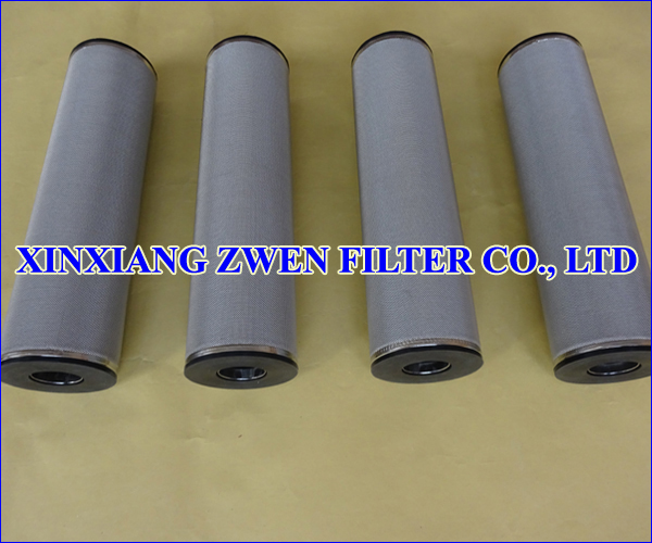 SS Sintered Filter Cartridge