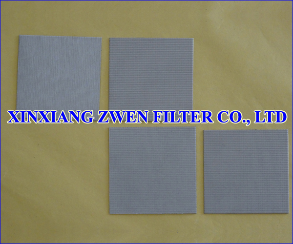 Sintered Wire Mesh Filter Plate