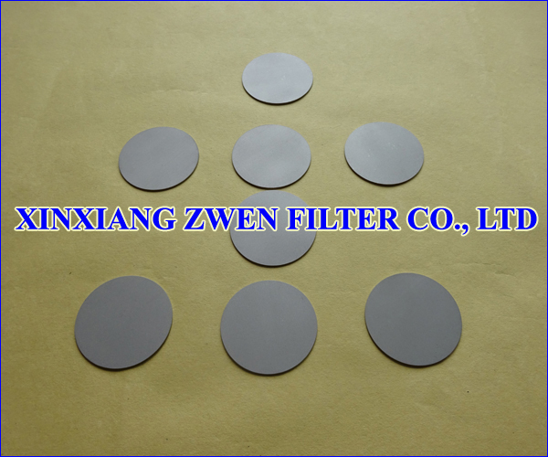 Titanium Filter Disc
