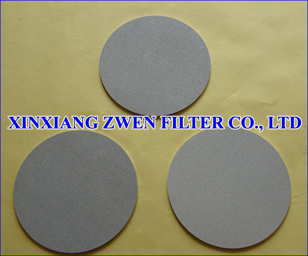 Titanium Filter Disc