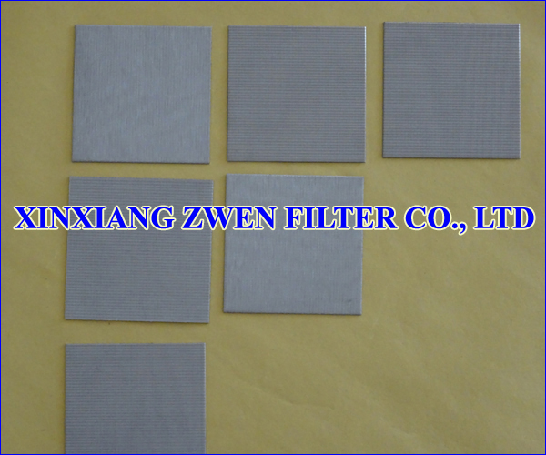 Sintered Wire Mesh Filter Plate