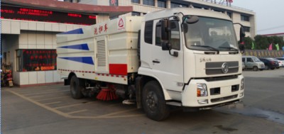 东风天锦洗扫车
