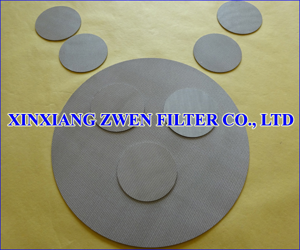 Sintered Metal Filter Disc