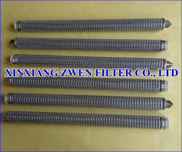 Pleated Mesh Filter Element