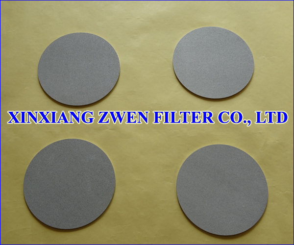 Titanium Porous Filter Disc