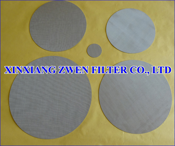 Sintered Mesh Disc