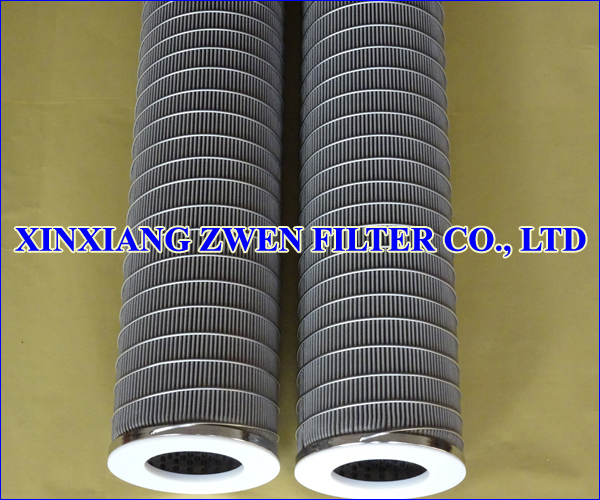 Pleated Mesh Filter Element