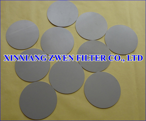 Sintered Fiber Felt Filter Disc