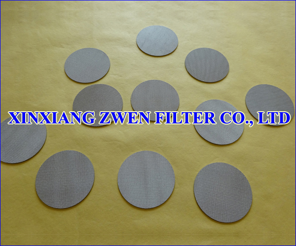 Sintered Wire Cloth Disc
