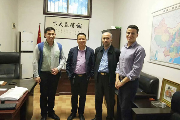 國外客戶洽談合作