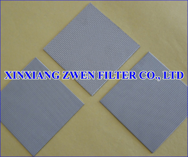 Sintered Wire Cloth Plate