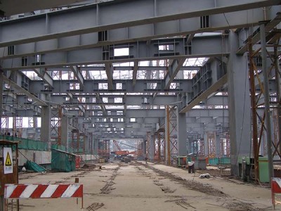 北京火车南站钢结构防火
