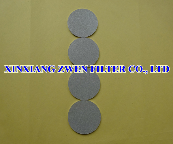 Ti Sintered Porous Filter Disc