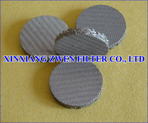Backwash Sintered Filter Disc