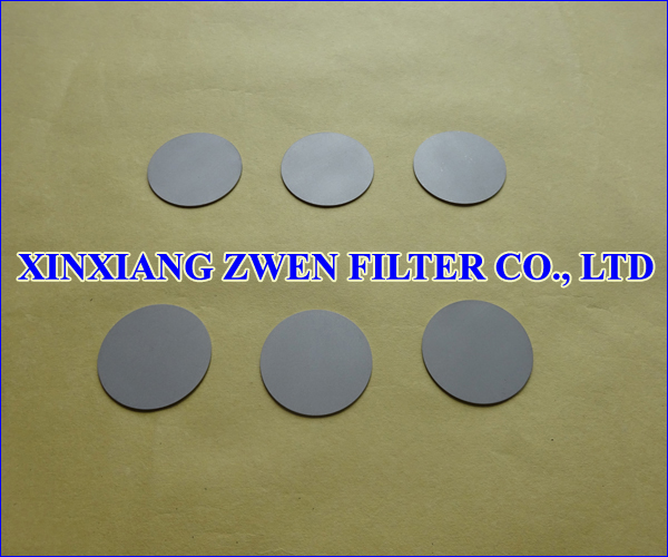 SS Sintered Powder Filter Disc