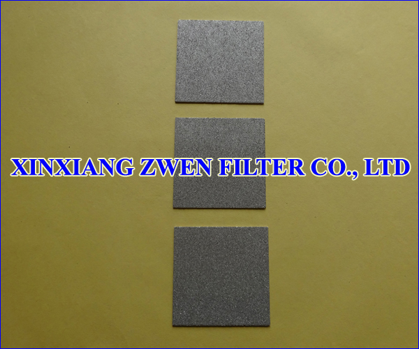 Titanium Sintered Powder Filter Plate