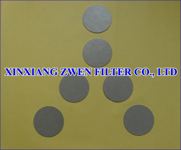 Ti Sintered Powder Filter Disc