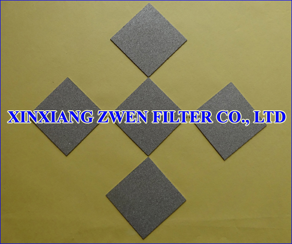 Titanium Sintered Powder Filter Sheet