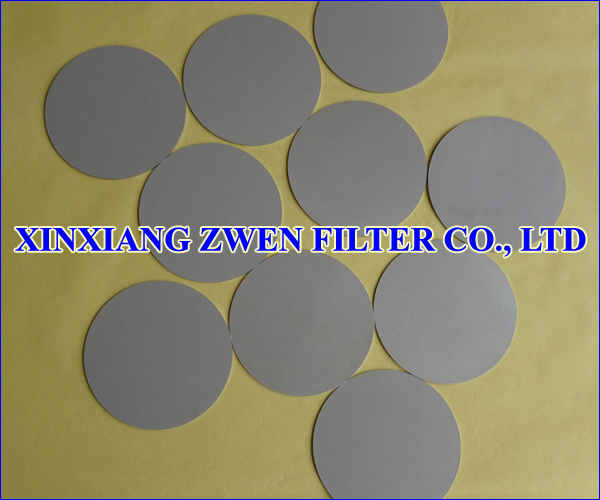 Ti Sintered Powder Filter Disc