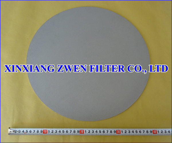 Titanium Sintered Filter Disc