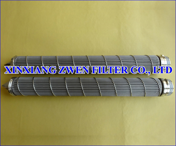 Stainless Steel Pleated Filter Cartridge