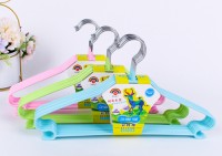 彩虹阳浸胶防滑衣架