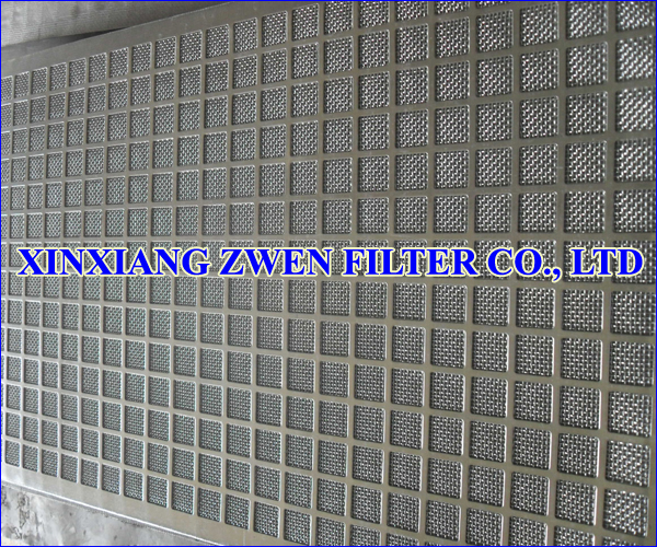 Perforated Plate Sintered Wire Mesh